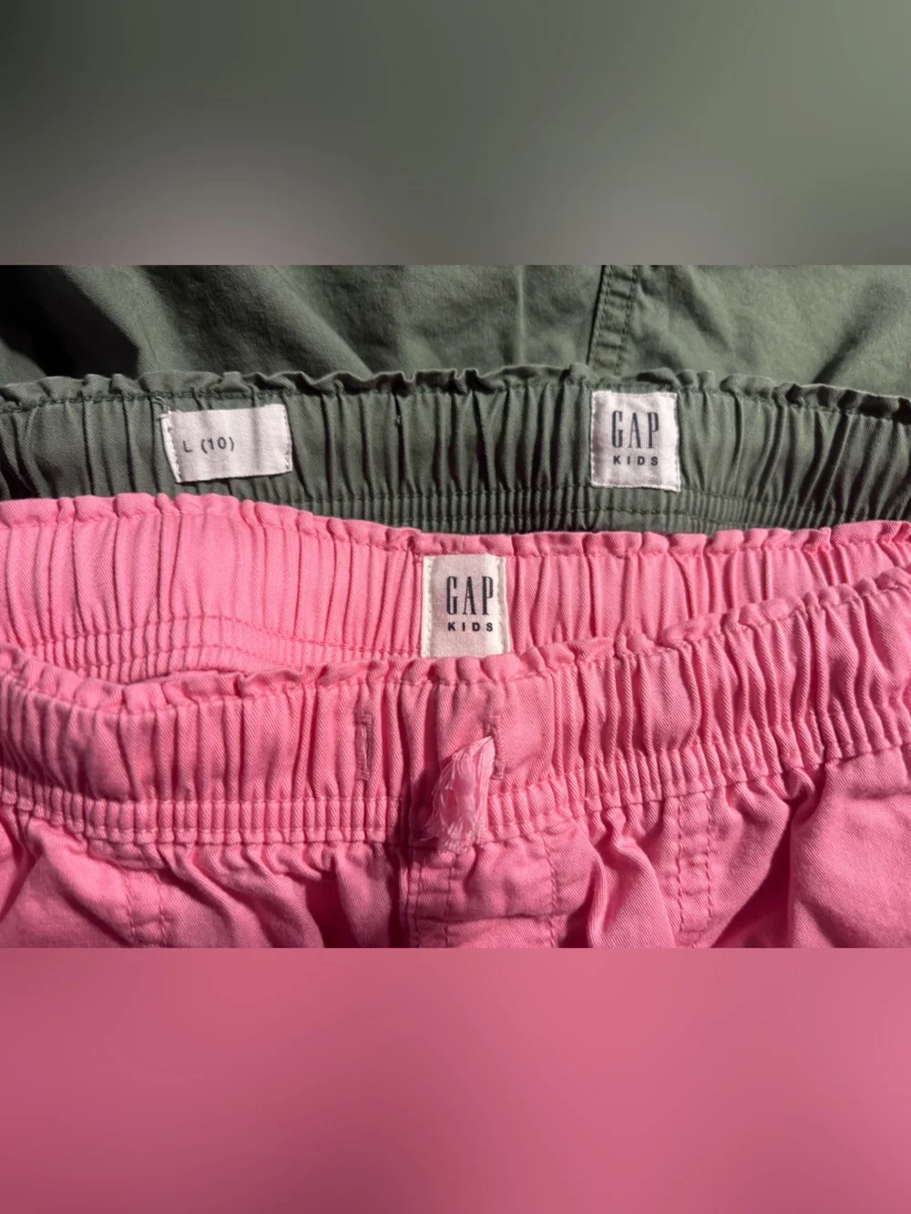 Kids Girls Size 10 Pull On Elastic Waist Shorts GAP, Children’s Place Bundle
